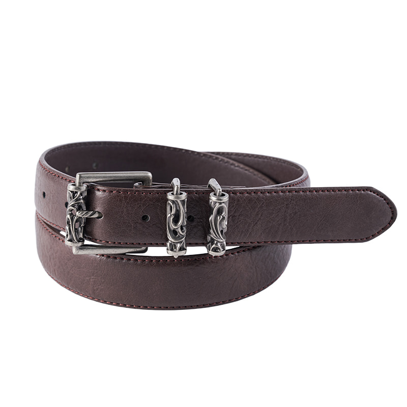 High Quality Vintage Skull Buckle Belt