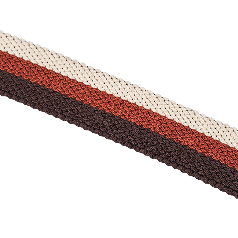 Double Layer Elastic Webbing Braided Belt