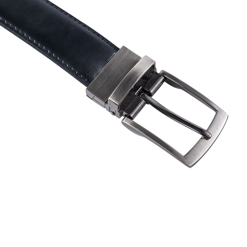 Black Coffee Double Face Classic Reversible Belt