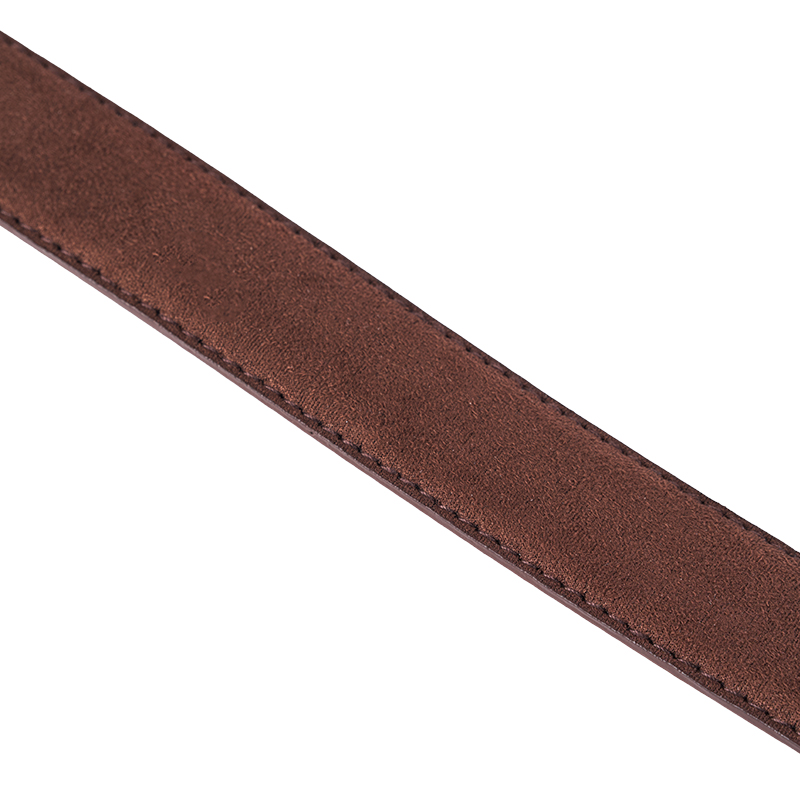 Vintage Brown Leather Casual Belt