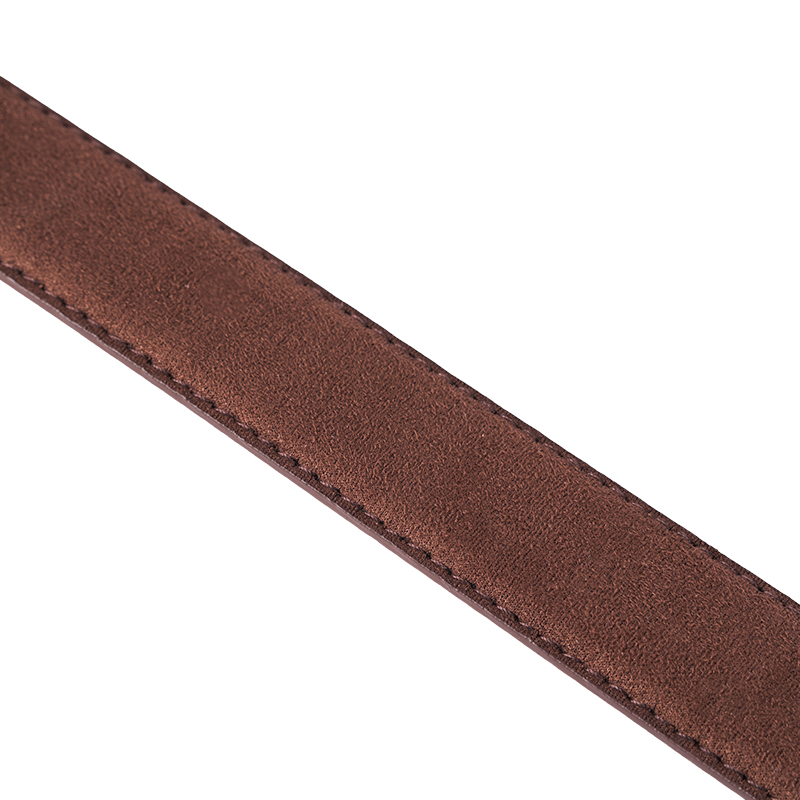 Vintage Brown Leather Casual Belt