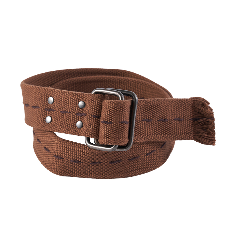 Woven Canvas D-Ring Belt with Tassel Woven Canvas D-Ring Belt with Tassel