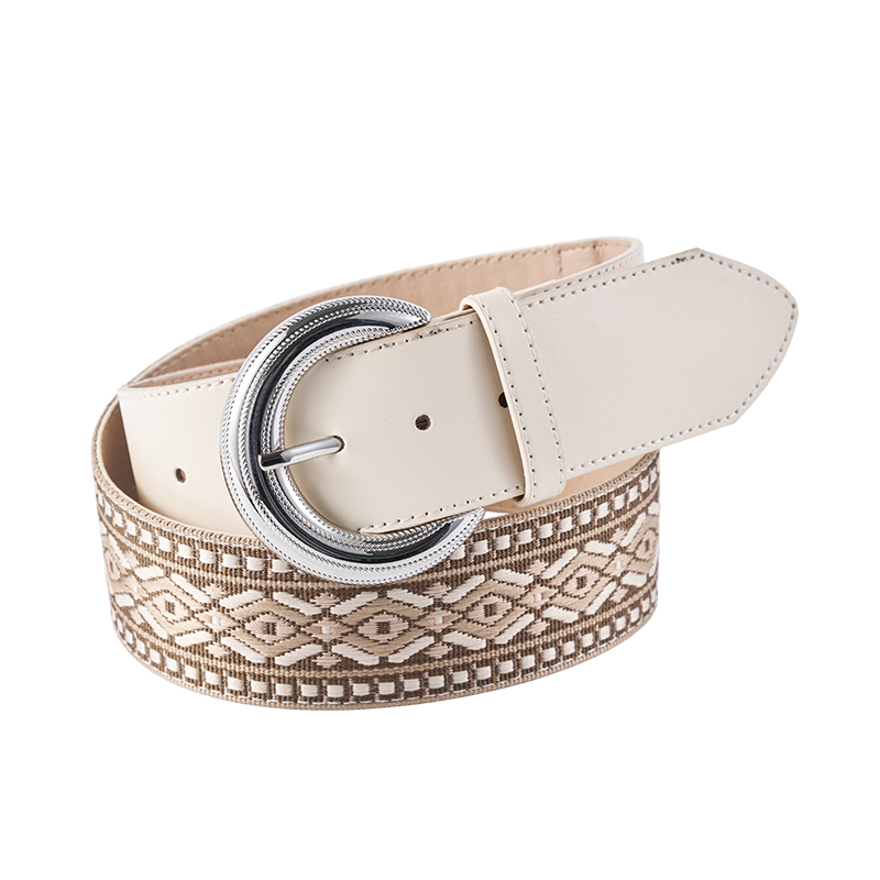Boho Western Leather Braided Belt Boho Western Leather Braided Belt
