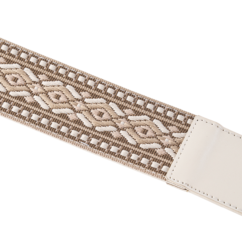 Boho Western Leather Braided Belt