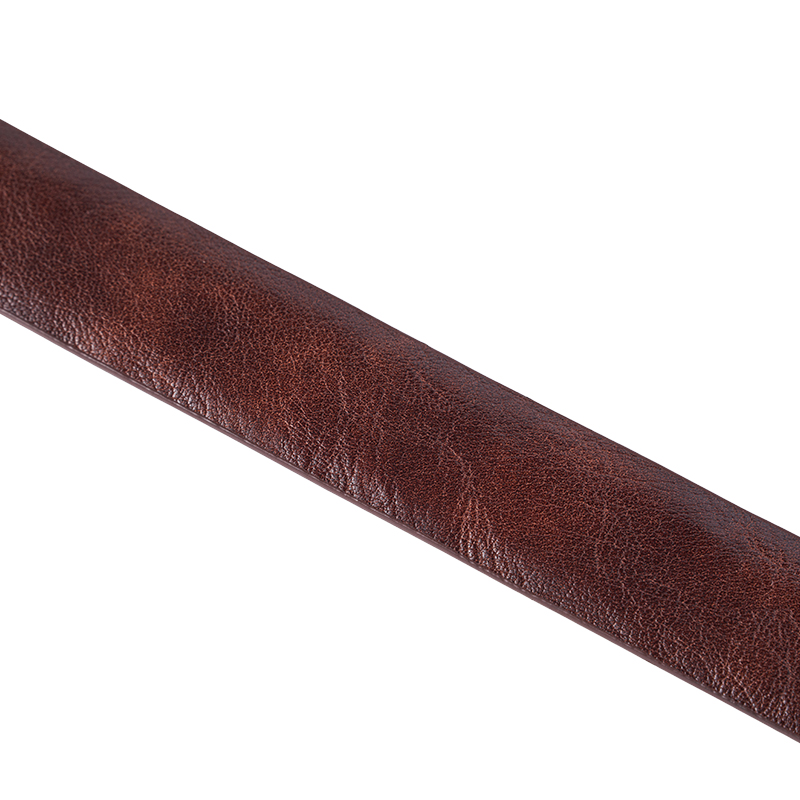Solid Color Adjustable Leather Belt