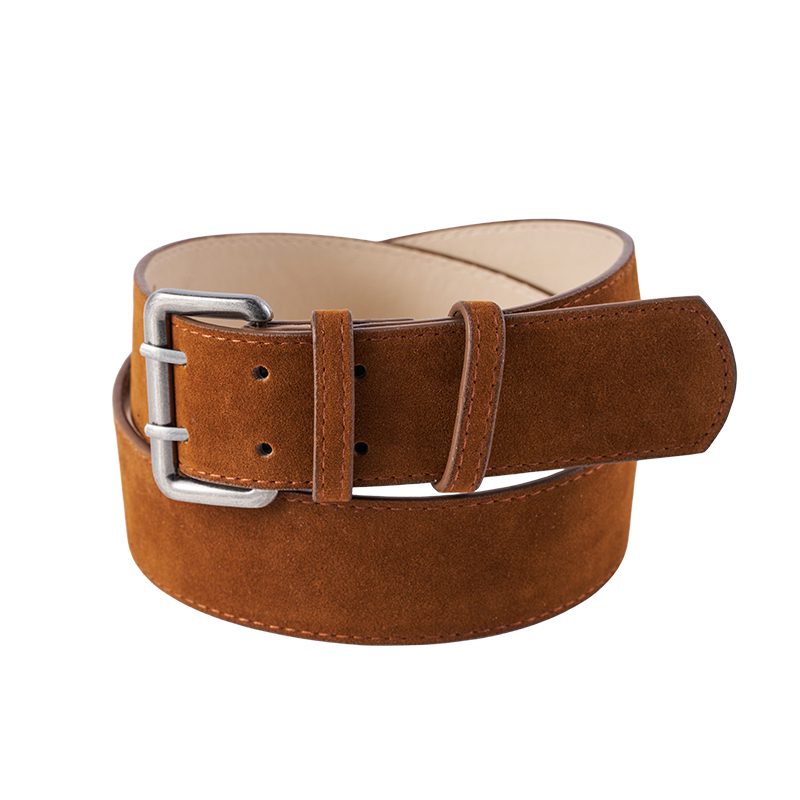 Suede Silver Pin Buckle Waistband Belt Suede Silver Pin Buckle Waistband Belt