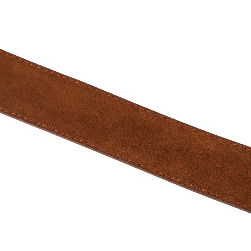 Suede Silver Pin Buckle Waistband Belt
