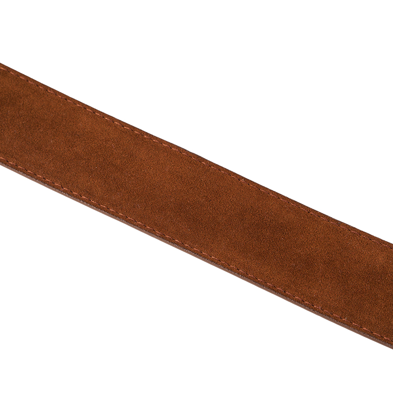 Suede Silver Pin Buckle Waistband Belt